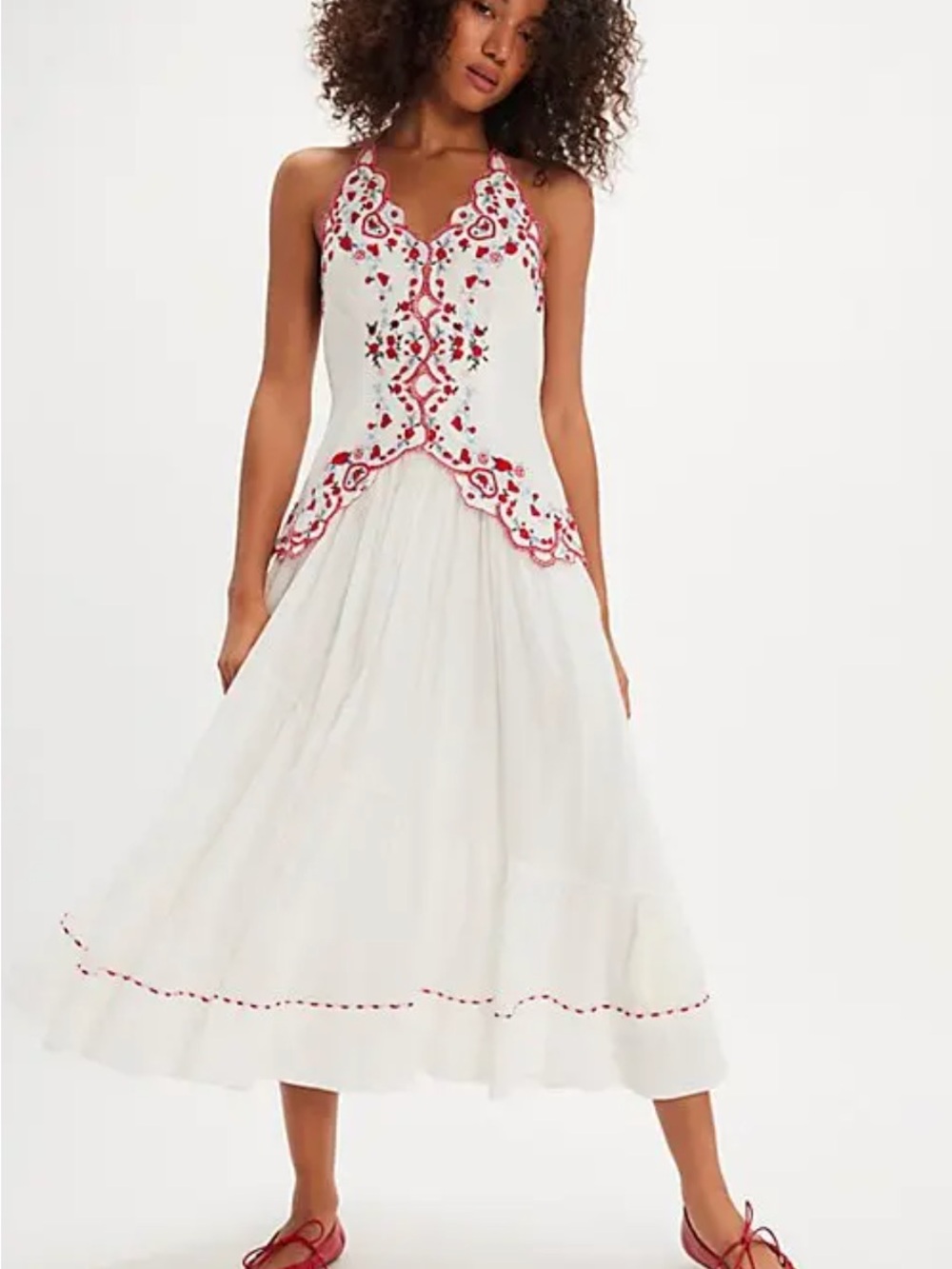 Free People Valenciana Midi Dress